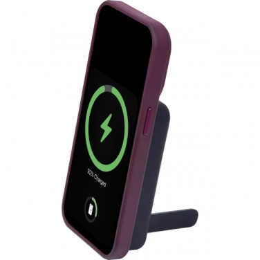 Logo trade business gift photo of: Wireless power bank 5 000 mAh CAIRO