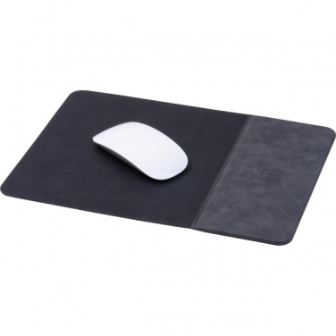 Logo trade promotional giveaways image of: Mousepad with Wireless Charging ROTHERHAM