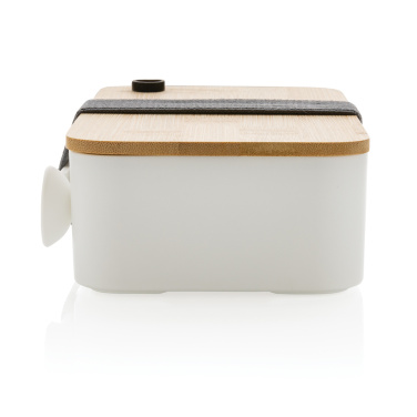 Logo trade promotional item photo of: RCS RPP lunchbox with bamboo lid