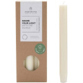Originalhome dinner candle matcha, Off white