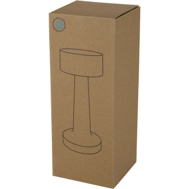 Logo trade corporate gift photo of: Aludra rechargeable dimmable table lamp with 3 light modes