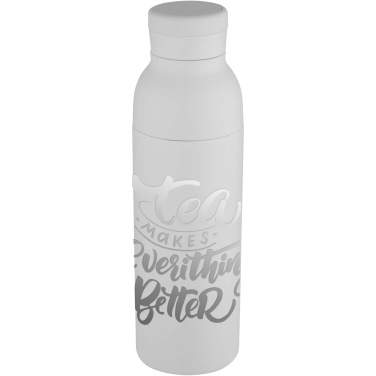 Logo trade promotional merchandise picture of: Illuminate 650 ml RCS recycled stainlesss steel double wall insulated water bottle