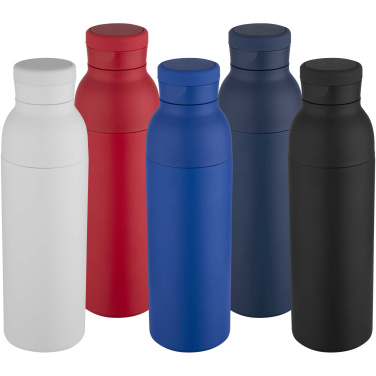Logo trade promotional giveaway photo of: Illuminate 650 ml RCS recycled stainlesss steel double wall insulated water bottle