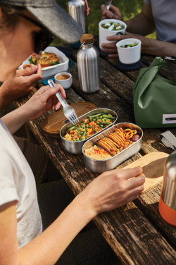 Logo trade promotional items picture of: Black+Blum Stainless Steel Double Bento Box