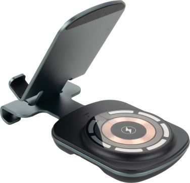 Logotrade corporate gift image of: Phone holder with wireless charger