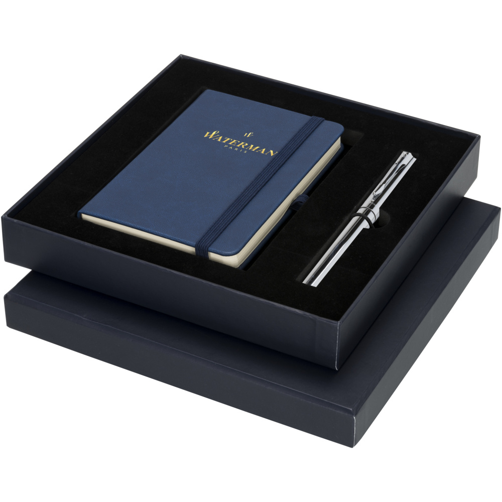Logotrade promotional gift picture of: Waterman gift box with A6 notebook