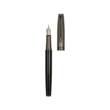 Logo trade promotional gifts picture of: Writing set rollerball pen and fountain pen ODETTE Pierre Cardin