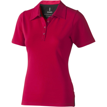 Logo trade corporate gifts image of: Markham short sleeve women's stretch polo
