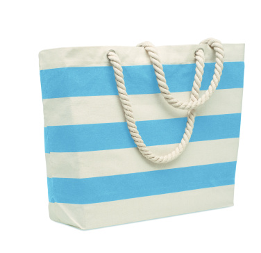Logo trade promotional merchandise picture of: Cotton beach bag 220 gr/m²