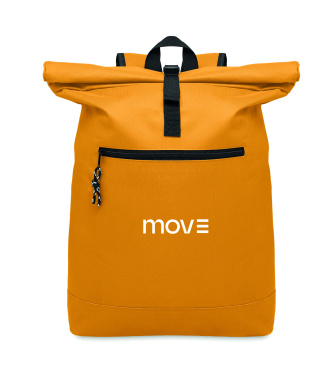 Logo trade advertising product photo of: 600Dpolyester rolltop backpack