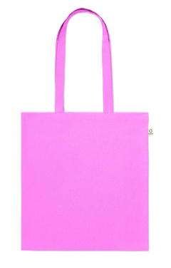 Logotrade promotional giveaway image of: Recycled cotton shopping bag