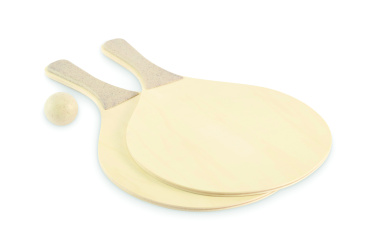 Logo trade promotional items picture of: Beach racket set