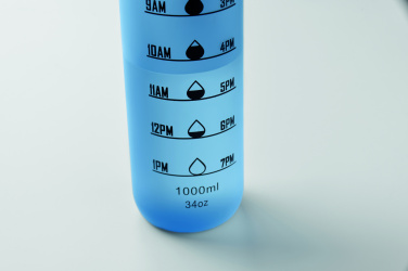 Logo trade promotional giveaways picture of: Sports water bottle RPET 1L