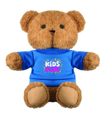Logotrade promotional merchandise picture of: Teddy bear with t-shirt 23 cm