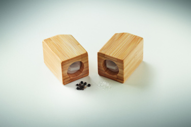 Logotrade promotional product image of: Bamboo salt & pepper set