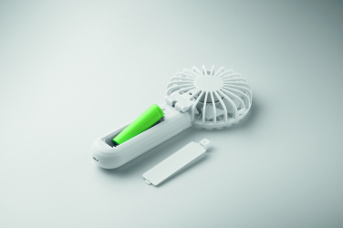 Logo trade promotional giveaways picture of: Portable foldable fan