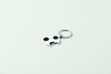 Logo trade business gifts image of: Football keyring with opener