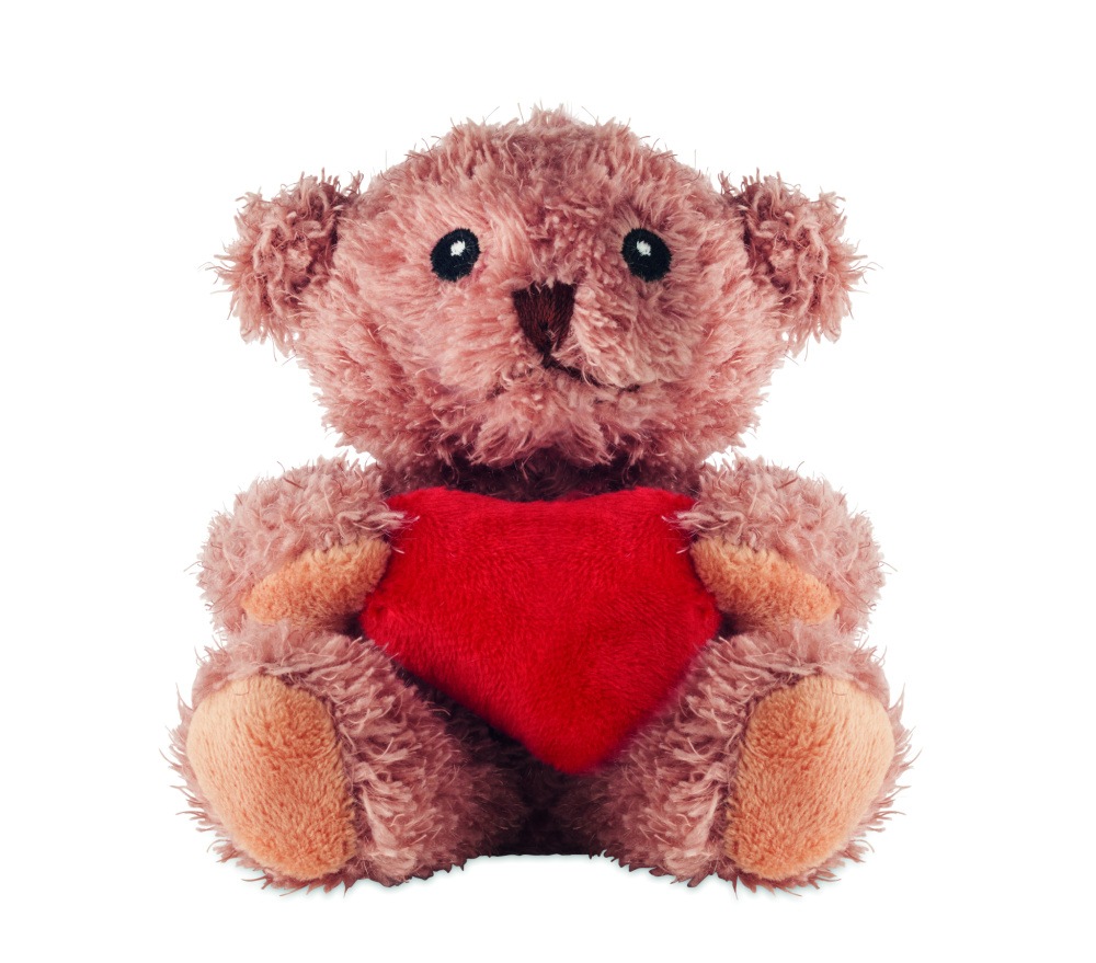Logotrade advertising products photo of: Teddy bear plush with heart