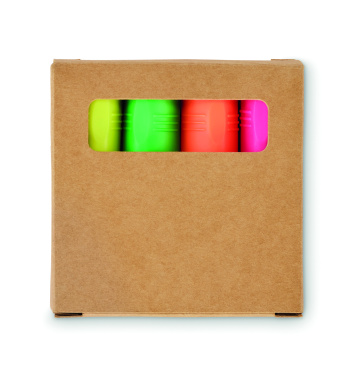 Logo trade promotional merchandise image of: Highlighter set