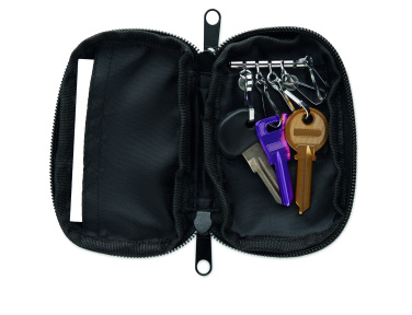 Logo trade promotional product photo of: Key case in 300D RPET