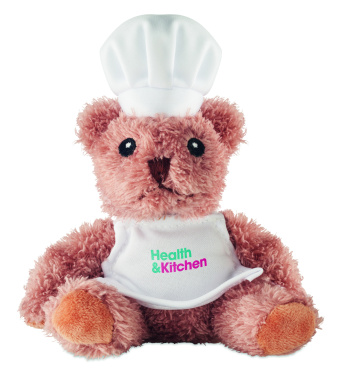 Logotrade promotional giveaway image of: Teddy bear plush chef