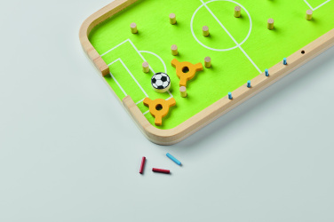 Logo trade corporate gift photo of: Wooden soccer game