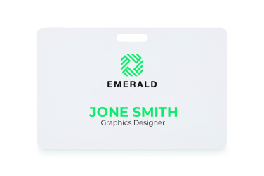 Logotrade advertising product image of: Lanyard badge 54 x 86mm