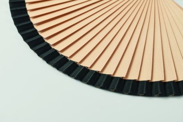 Logotrade promotional item image of: Wooden hand fan