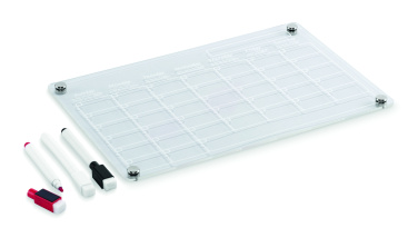 Logo trade corporate gifts image of: Magnetic acrylic planner