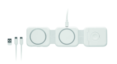 Logo trade advertising product photo of: Foldable charging station