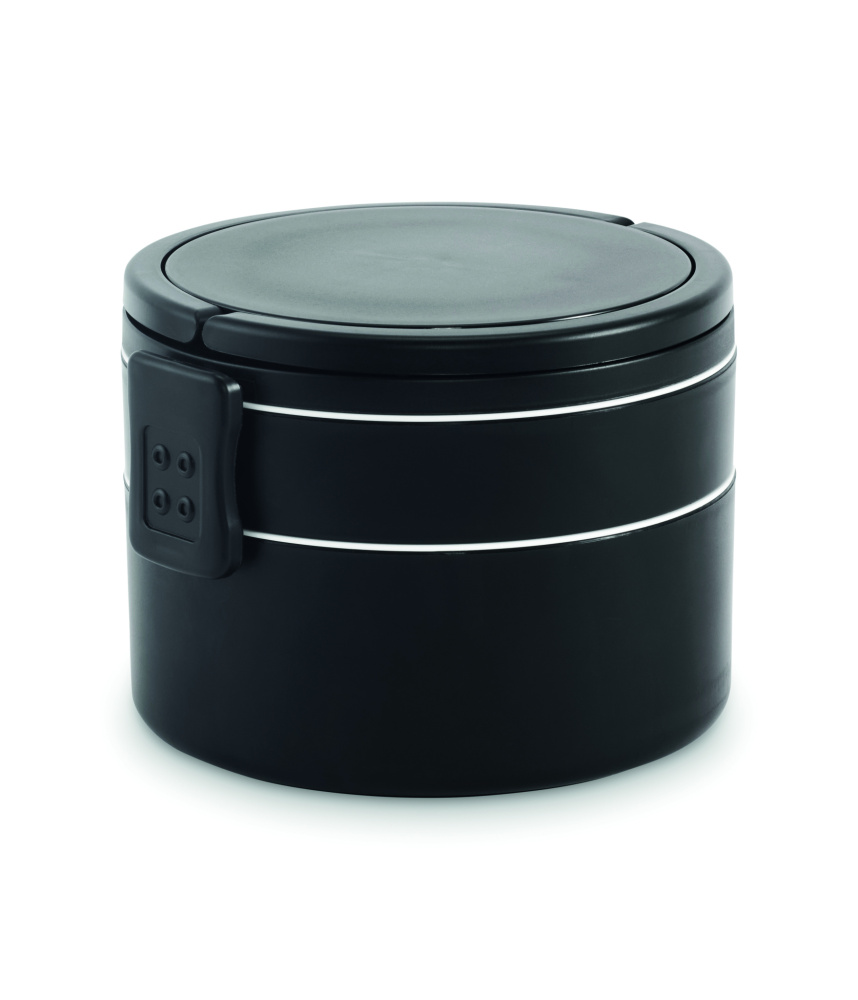 Logo trade promotional merchandise picture of: PP two-tier lunch box 950 ml