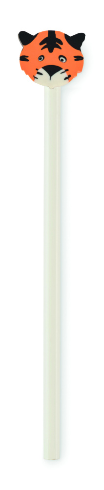 Logotrade business gift image of: Wooden pencil in animal shape