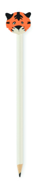 Logotrade business gift image of: Wooden pencil in animal shape