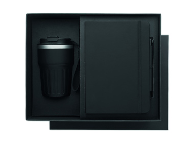 Logo trade promotional merchandise picture of: 3 piece gift set in box