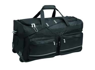 Logotrade promotional product image of: Duffle bag trolley 600D RPET