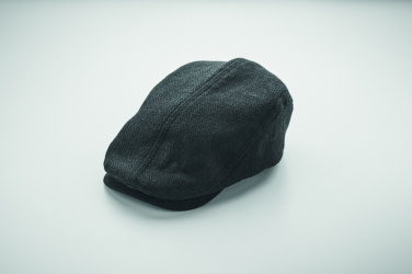 Logo trade promotional items image of: Newsboy flat cap 335 gr/m²