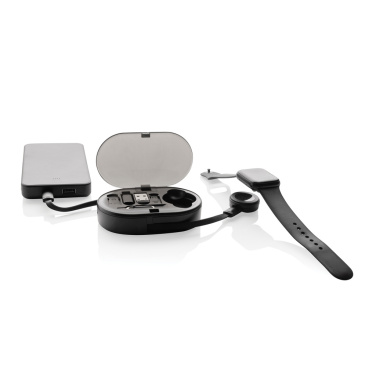 Logo trade corporate gift photo of: Chargevix RCS rplastic Multi-functional 60W charging set