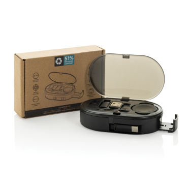 Logotrade promotional giveaway picture of: Chargevix RCS rplastic Multi-functional 60W charging set