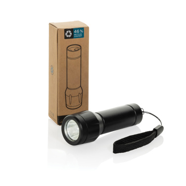 Logotrade promotional product picture of: Flara RSC recycled plastic USB-rechargeable torch