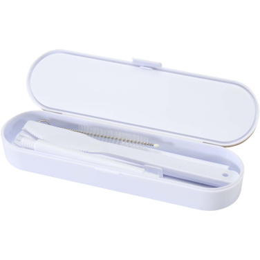 Logo trade business gift photo of: Runa cutlery set with bamboo lid