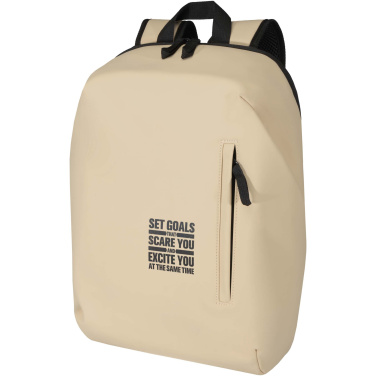 Logo trade corporate gift photo of: Resi Plus 15" GRS recycled anti-theft backpack 18L