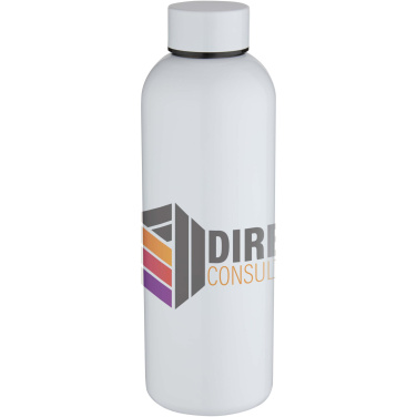Logo trade promotional item photo of: Spring 750 ml sublimation RCS recycled single wall stainless steel water bottle