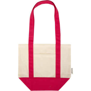 Logo trade promotional merchandise image of: Sam 320 g/m² GRS recycled mini cotton tote bag