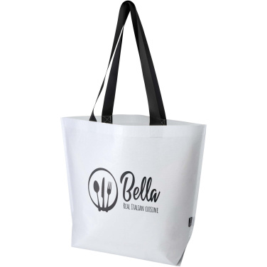 Logo trade advertising products image of: Duo GRS recycled double-laminated oversized tote bag 30L