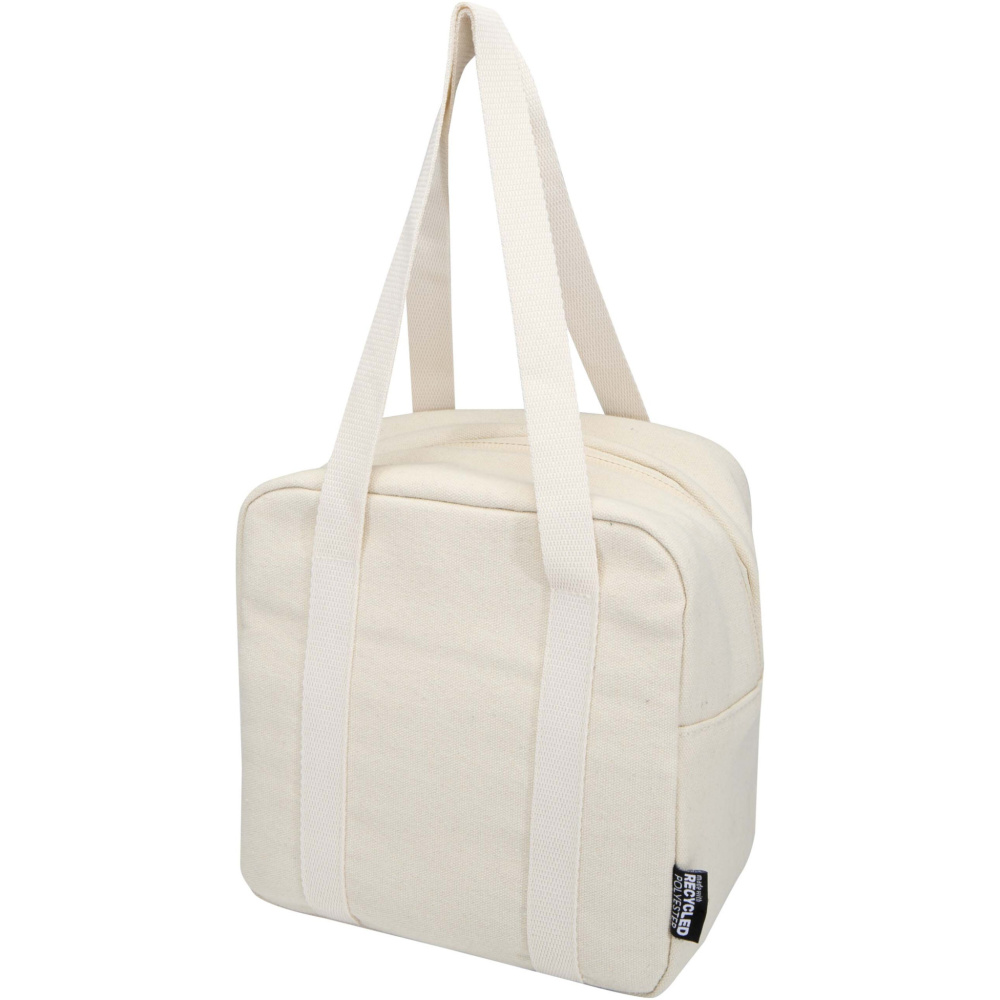 Logo trade business gift photo of: Recanvas GRS recycled lunch cooler bag 5L