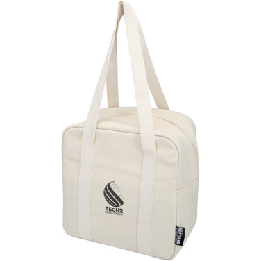 Logo trade corporate gifts image of: Recanvas GRS recycled lunch cooler bag 5L