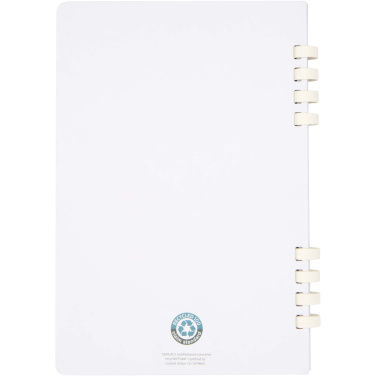 Logotrade business gift image of: Fil A5 hard cover RCS recycled spiral notebook