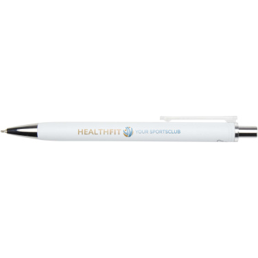 Logotrade promotional giveaway image of: Feld RCS recycled ballpoint pen with metallic finish (black ink)