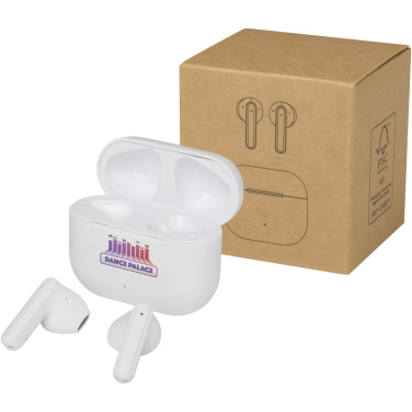 Logotrade advertising products photo of: Altais recycled plastic True Wireless Bluetooth® headset