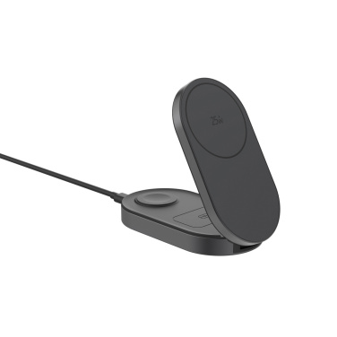 Logo trade promotional products image of: Quantum ultra-fast 3-in-1 25W Foldable Wireless Charger
